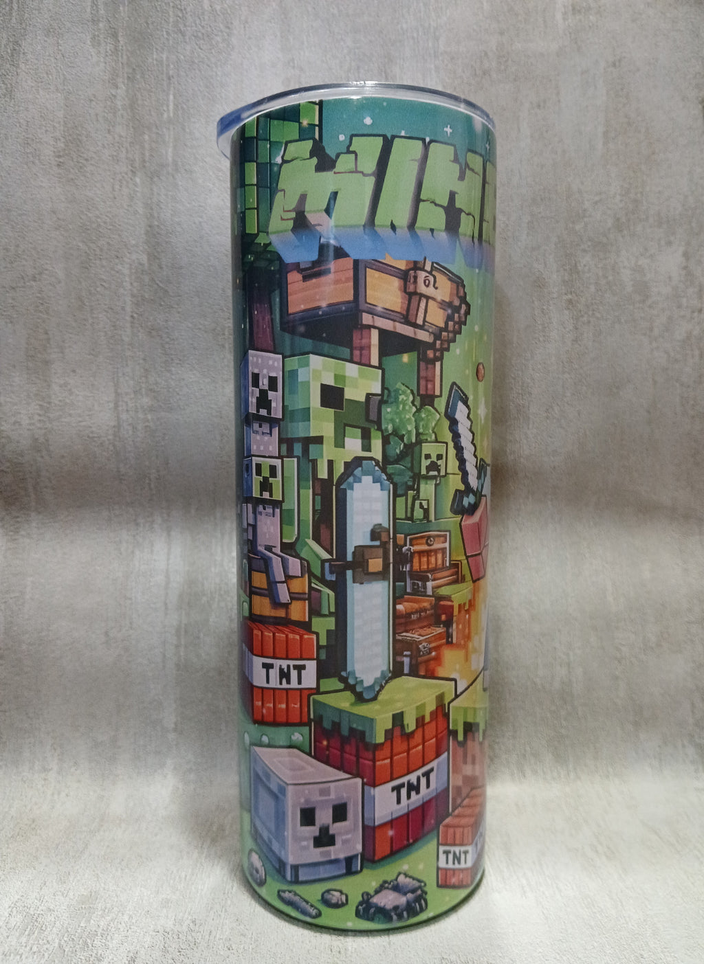 Minecraft tumbler 20 oz.