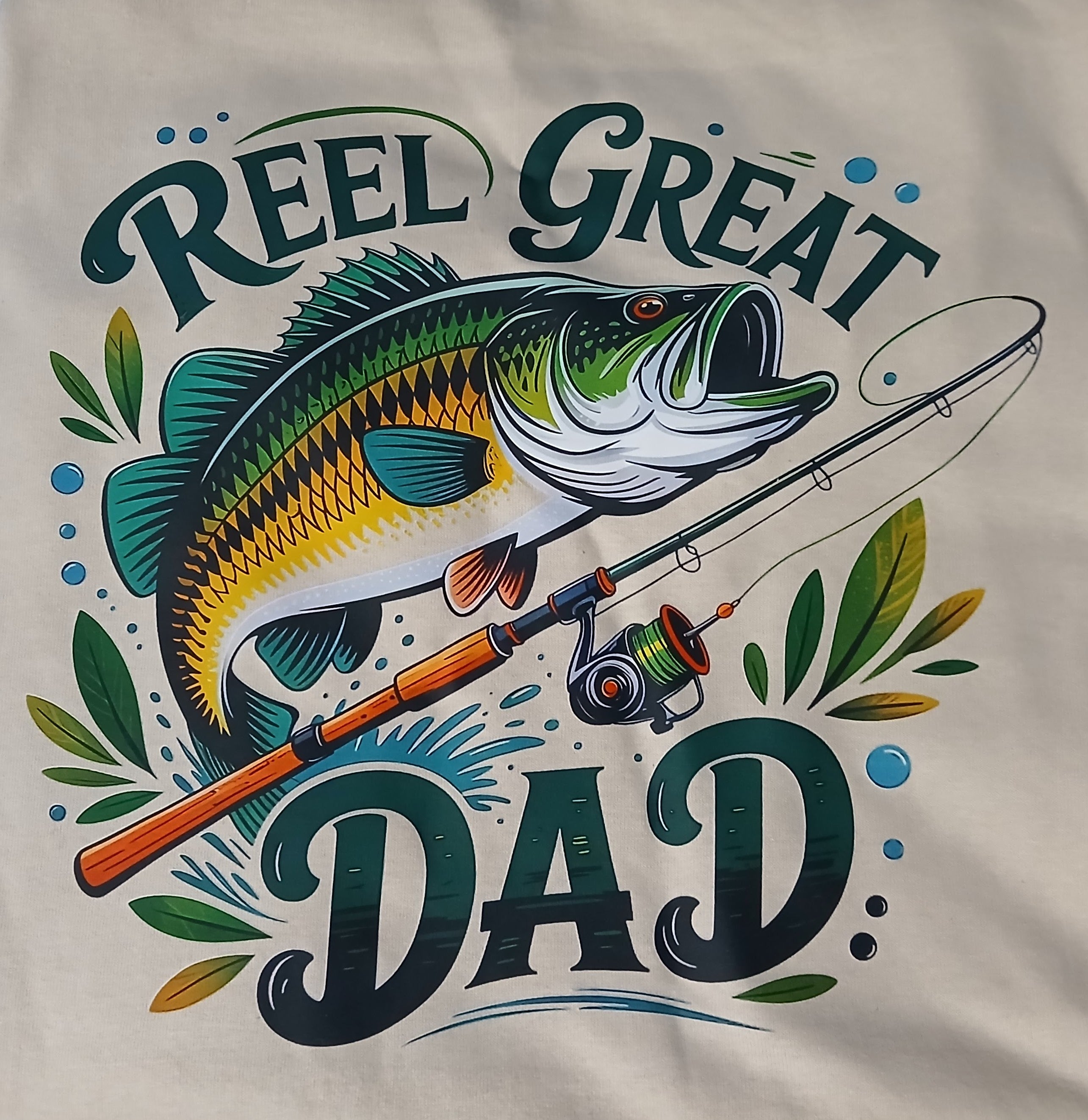 Reel Great Dad - T-shirt