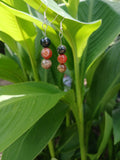 Genuine gemstone earrings